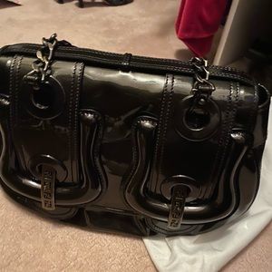 Authentic vintage Fendi leather B. bag (never used, tags still attached)